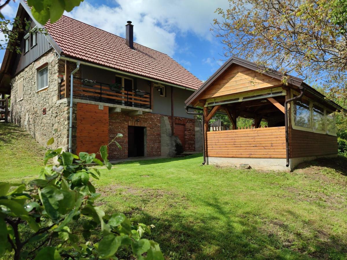 Holiday Home "Sleme" With Jacuzzi, Big Garden And Arbor With Fireplace Skrad Exterior foto