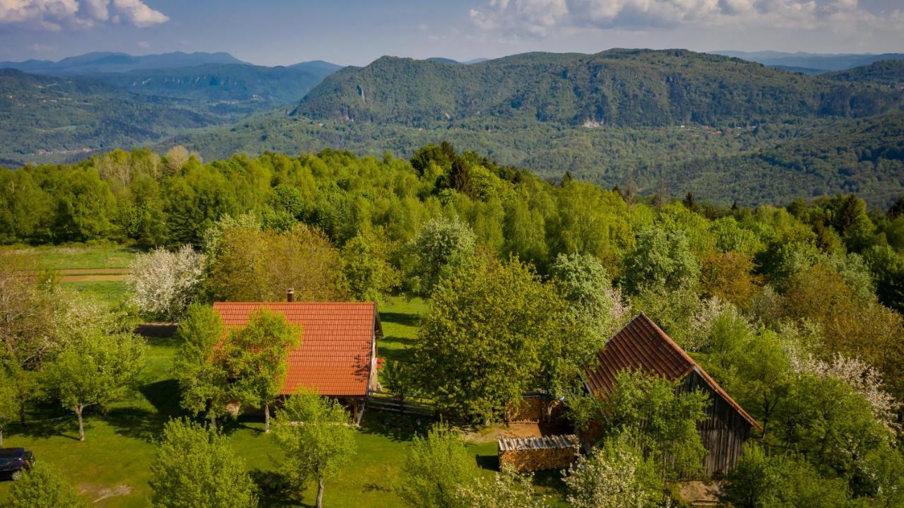 Holiday Home "Sleme" With Jacuzzi, Big Garden And Arbor With Fireplace Skrad Exterior foto