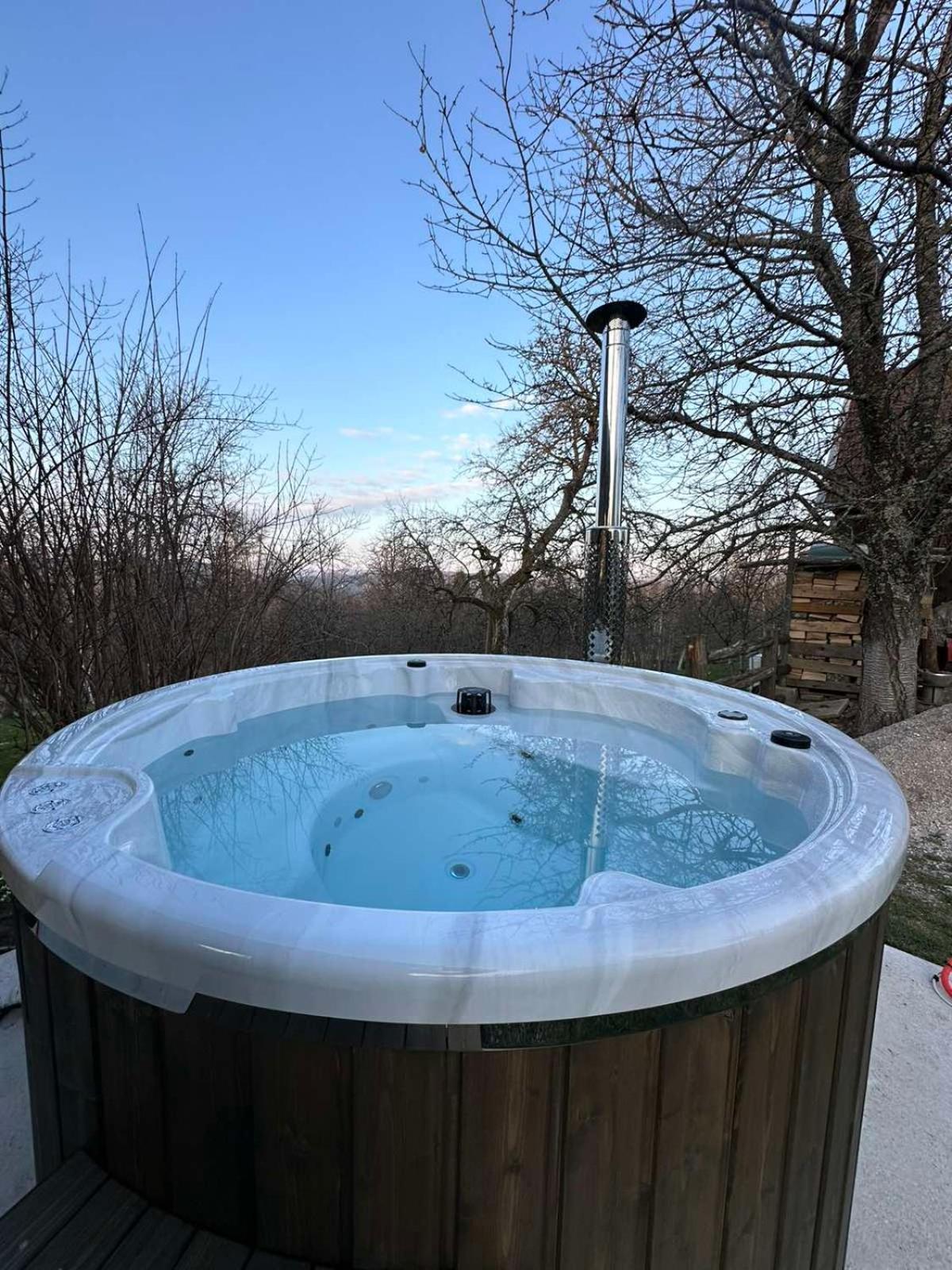 Holiday Home "Sleme" With Jacuzzi, Big Garden And Arbor With Fireplace Skrad Exterior foto